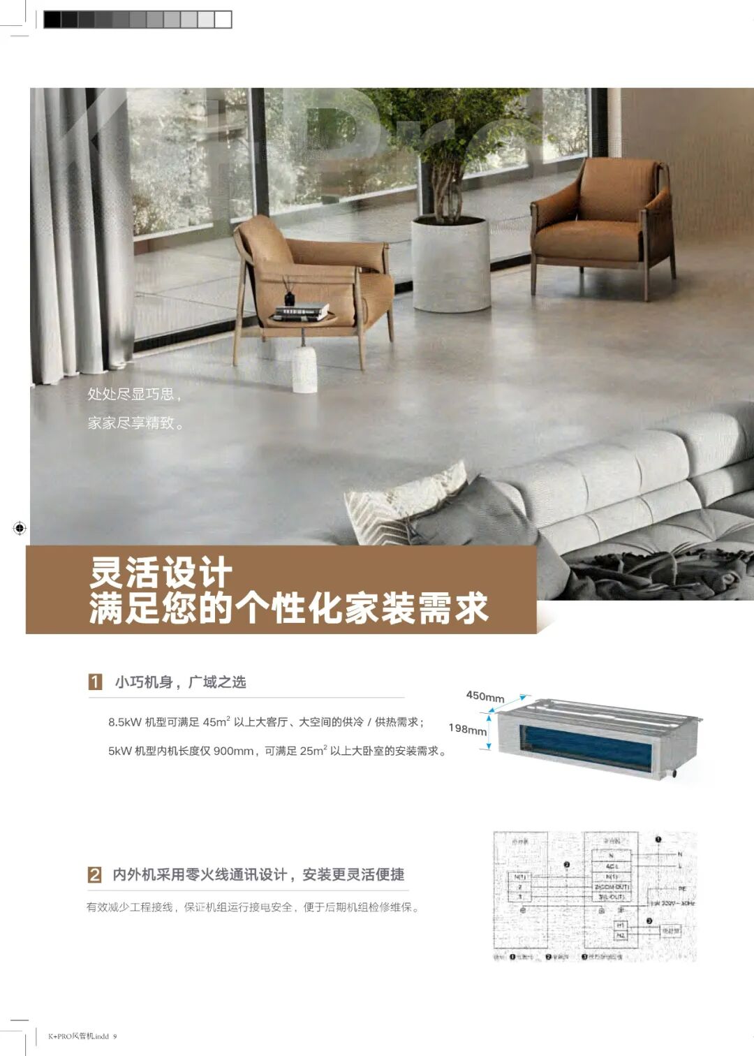 K+Pro高效变频风管机
