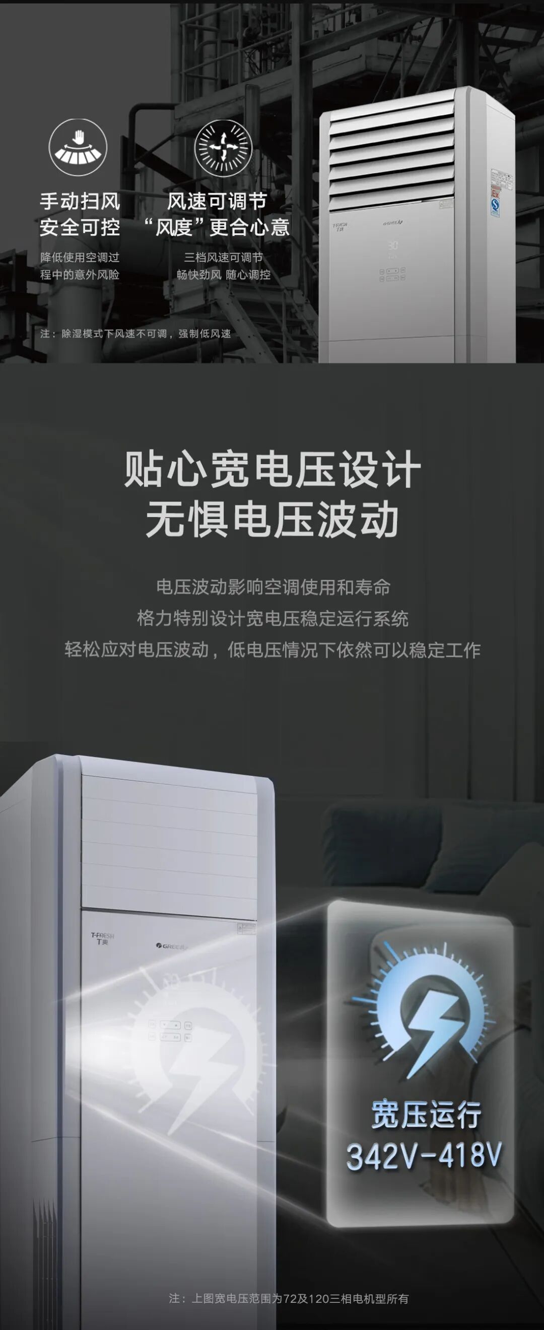 格力  防爆柜机